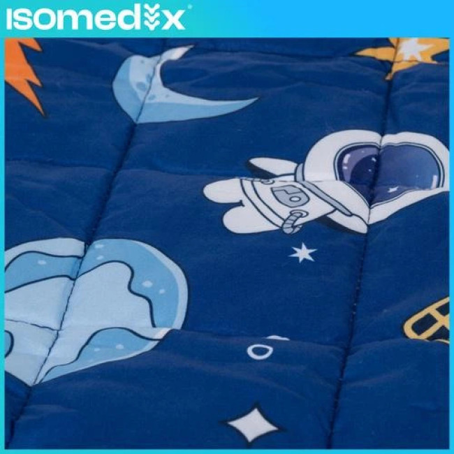 Ковдра обтяжена гравітаційна 100x150 см 4 кг Isomedix 26897/n