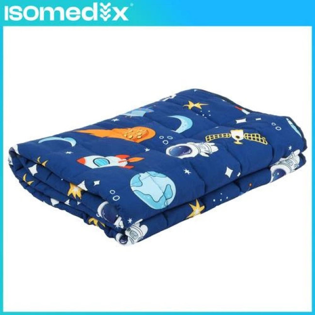 Ковдра обтяжена гравітаційна 100x150 см 4 кг Isomedix 26897/n