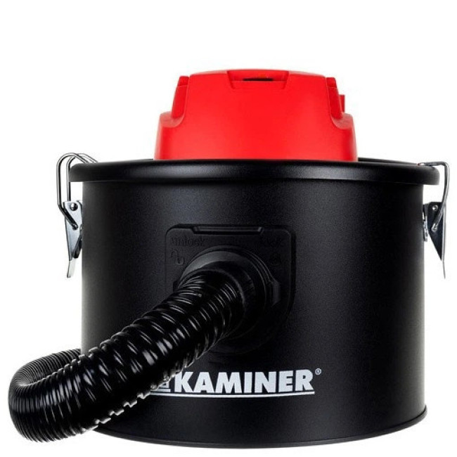 Пилосос для каміна та попелу Kaminer 26240 10л 800Вт металевий для прибирання золи