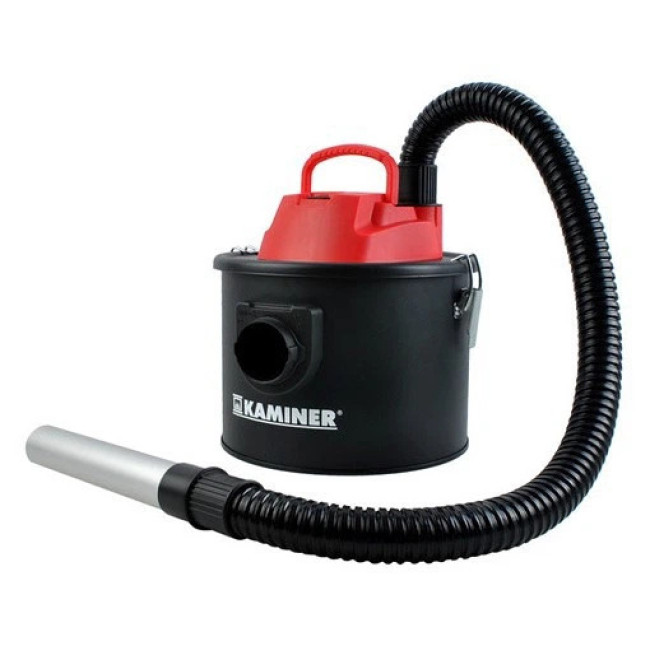 Пилосос для каміна та попелу Kaminer 26240 10л 800Вт металевий для прибирання золи