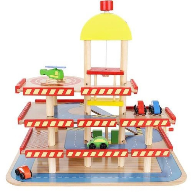 Дерев'яний паркінг-гараж Kruzzel 22446/n