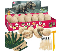 Набір розкопки яйце динозавра, 12 яєць - 12 динозаврів Kruzzel 24982