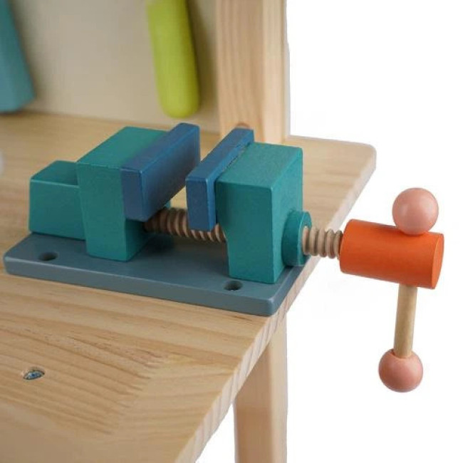 Детская мастерская с деревянными инструментами 3в1 Kruzzel 26546