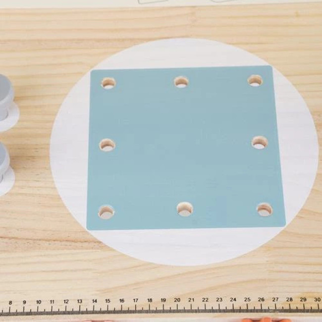 Детская мастерская с деревянными инструментами 3в1 Kruzzel 26546