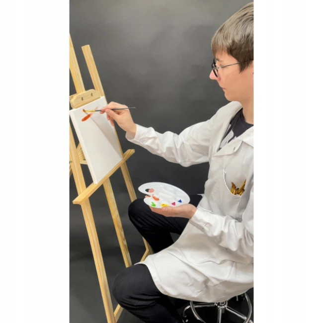 Дерев'яний мольберт для живопису MAALEO регульований 139 x 82 x 57 см (22621)