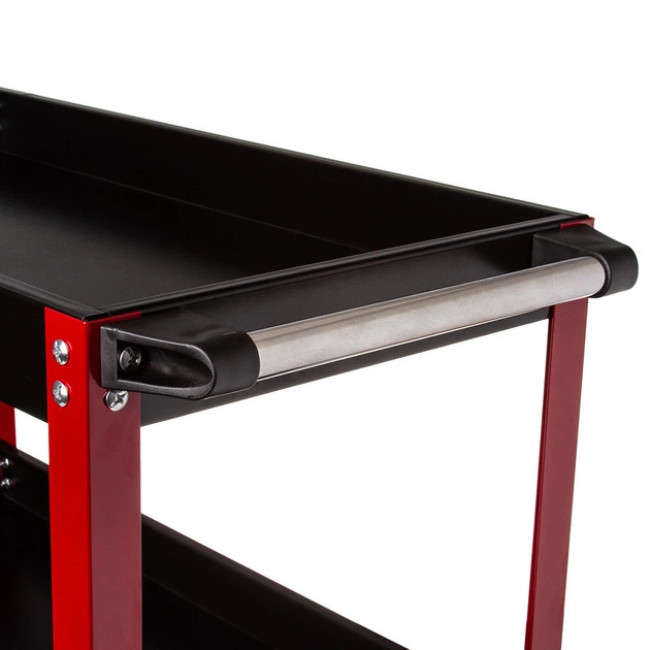 Візок для інструментів Mar-Pol з трьома полицями та навісним лотком для викруток 79 x 36.5 x 81 см (M66605)