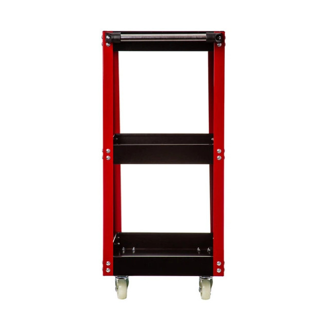 Візок для інструментів Mar-Pol з трьома полицями та навісним лотком для викруток 79 x 36.5 x 81 см (M66605)