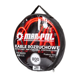 Пускові кабелі (проводи прикурювання) 800А 16мм2 X 4м Mar-Pol M82533