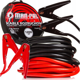 Пускові кабелі (проводи для прикурювання) 1200A 35mm2 X 6m Mar-Pol (M82534)