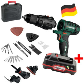 Акумуляторний  шуруповерт 3в1 PARKSIDE PKGA 20-Li C2