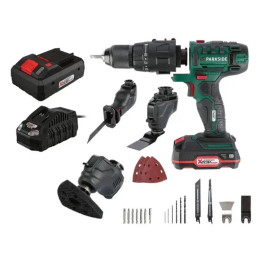 Акумуляторний шуруповерт 3в1 PARKSIDE PKGA 20-Li C2