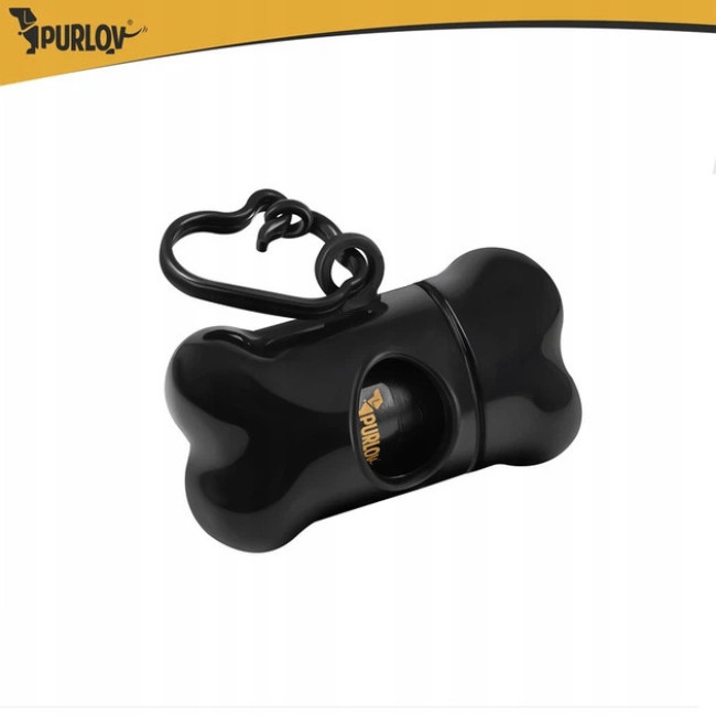 Поясний ремінь з повідцем для бігу з собакою до 50 кг Purlov 2-в-1 амортизований, світловідбиваючий (24689)