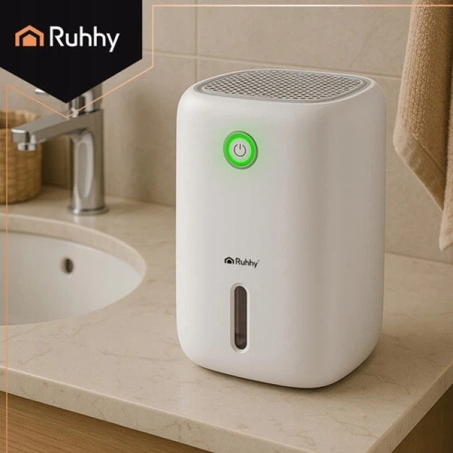 Осушитель воздуха RUHHY 22.5 Вт 800 мл 330 мл в день Белый (26829)