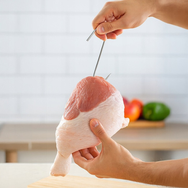 Крючки для копчення м'яса S-образна форма 15 шт Kaminer (25553)