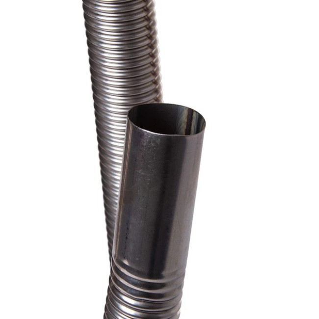 Вихлопна труба для автономного обігрівача Mar-Pol діаметр 24 мм довжина 200 см + 2 монтажні хомути (M8095012)