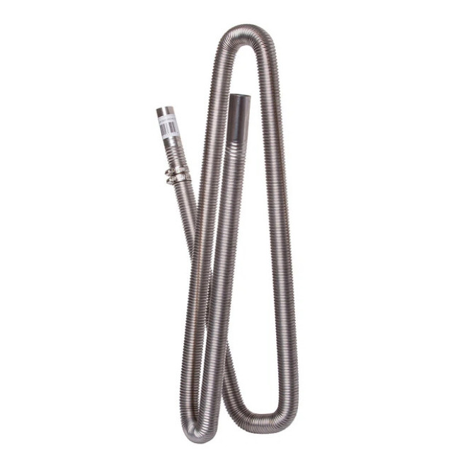 Вихлопна труба для автономного обігрівача Mar-Pol діаметр 24 мм довжина 200 см + 2 монтажні хомути (M8095012)