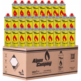 Газовый баллончик 227г 400мл 28шт. Alpen Camping (Польша)