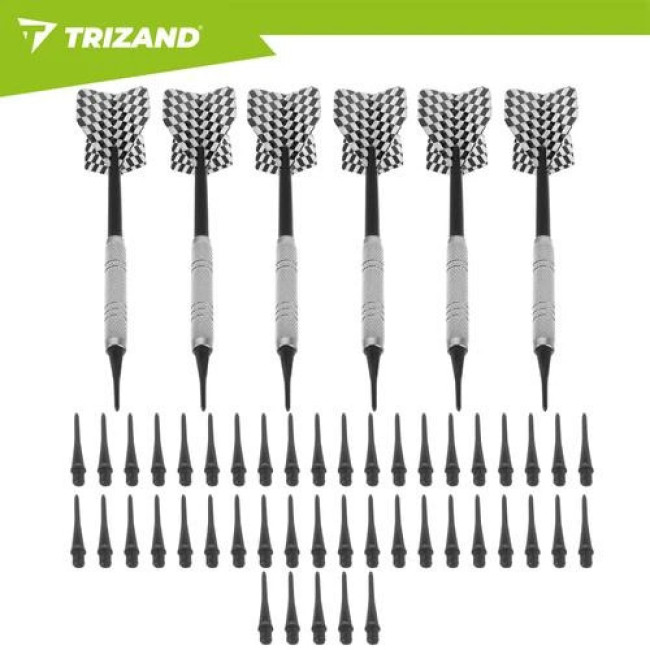 Електронний щит для гри в дартс LED 27 ігор 243 варіанти Trizand (27046)