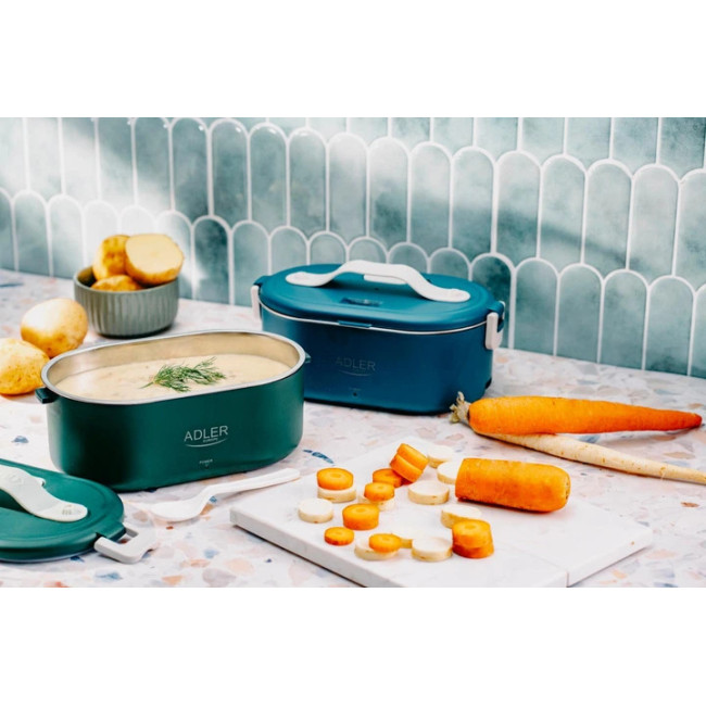 Ланч бокс харчовий контейнер ADLER AD 4505G з підігрівом