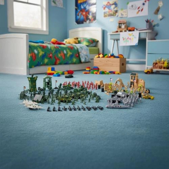 Ігровий набір військова база, 300ел. Iso Trade 26334/n