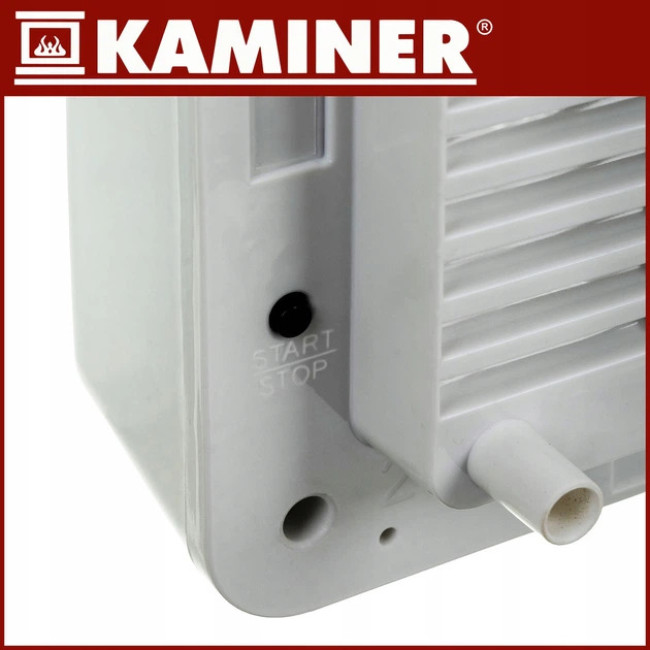 Теплова повітряна завіса Kaminer AIRO 2000 Вт LED дисплей WiFi + Пульт ДУ Білий (26389)