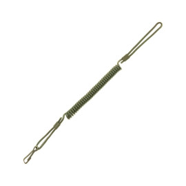 Тренчик-карабін Mil-Tec, шнур страховочний пружина Olive(16182501)