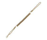 Тренчик-карабін Mil-Tec, шнур страховочний пружина Койот (16182505)