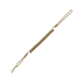 Тренчик-карабін Mil-Tec, шнур страховочний пружина Койот(16182505)