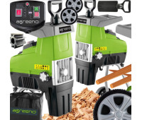 Електричний подрібнювач гілок 3500Вт 60л AGREENO (Польща)