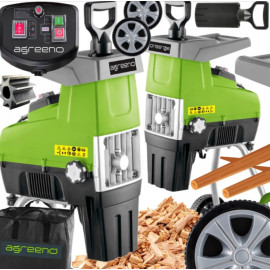 Електричний подрібнювач гілок 3500Вт 60л AGREENO (Польща)