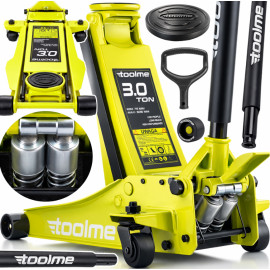 Домкрат підкатний гідравлічний 3т 75-505мм Toolme TM007 (Польща)