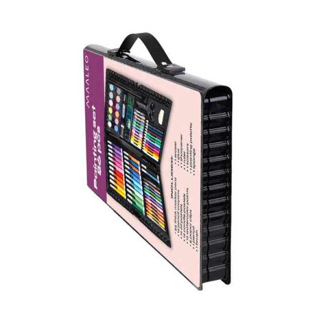 Набір для малювання Маалео 9173 - 86 предметів, в чемодані, набір художника