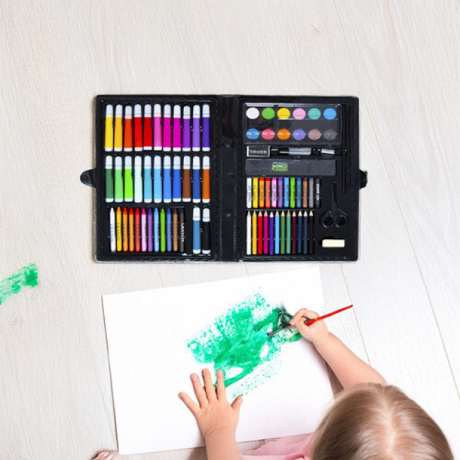 Набір для малювання Маалео 9173 - 86 предметів, в чемодані, набір художника