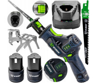 Акумуляторна шабельна пила 12В 2Ач Wuber (Польща)