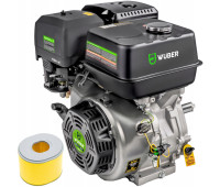 Двигун внутрішнього згоряння 420cm3 15к.с. ВАЛ 25,4мм Wuber W41006 (Польща)