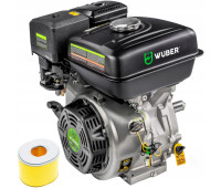Двигун внутрішнього згоряння 270см³ 9к.с. ВАЛ 25,4мм Wuber W41004 (Польща)
