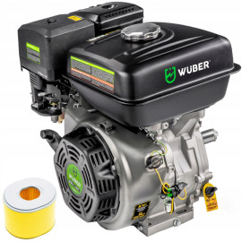 Двигун внутрішнього згоряння 270см³ 9к.с. ВАЛ 25,4мм Wuber W41004 (Польща)