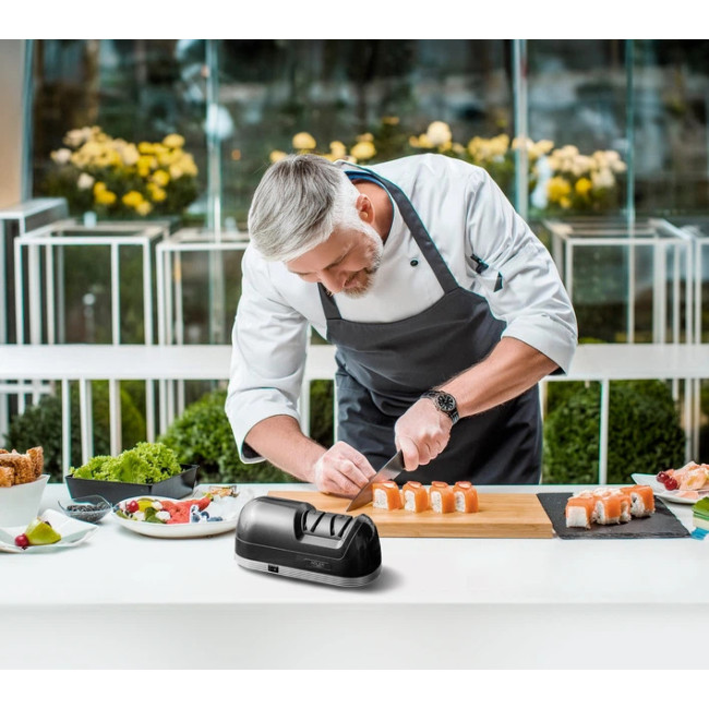 Электроточилка для ножей ADLER AD 4508 POLAND кухонная универсальная