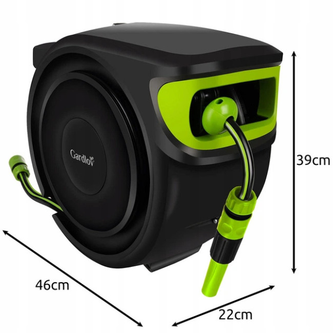 Шланг для поливу на автоматичній котушці Gardlov 1/2