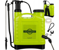 Опрыскиватель садовый помповый ранцевый Gardlov 16 л большой радиус, штанга + шланг 170 см (25569)