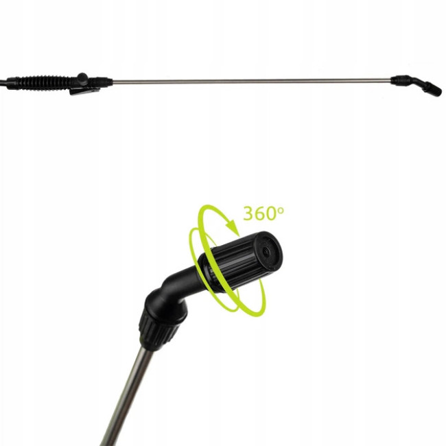 Обприскувач садовий помповий ранецьовий Gardlov 16 л великий радіус, штанга + шланг 170 см (25569)