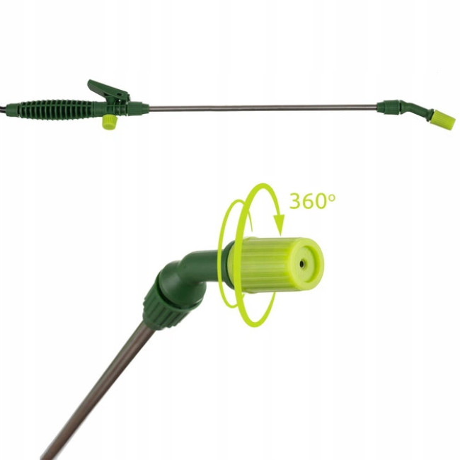 Садовий обприскувач ручний помповий Gardlov 5 л довга штанга + шланг 150 см