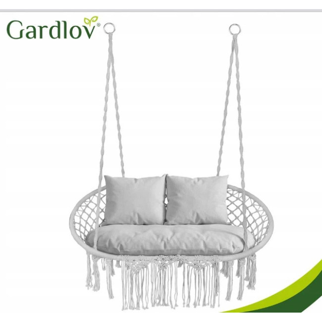 Двомісне підвісне крісло «Гніздо лелеки» Gardlov 27378/n