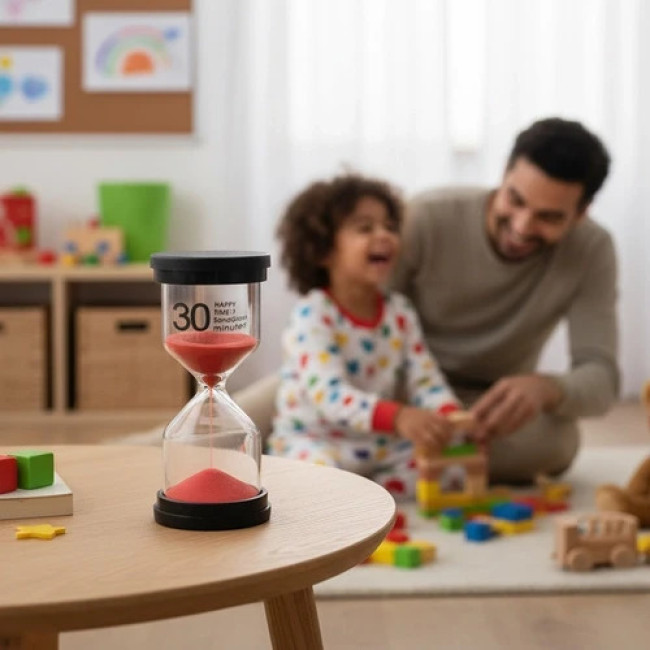 Пісочні часи для вимірювання часу 1/3/5/10/15/30 хвилин Kruzzel 25676