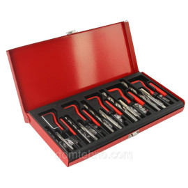 Набор инструментов для ремонта резьбы M5-M12 131шт Mar-pol M55882