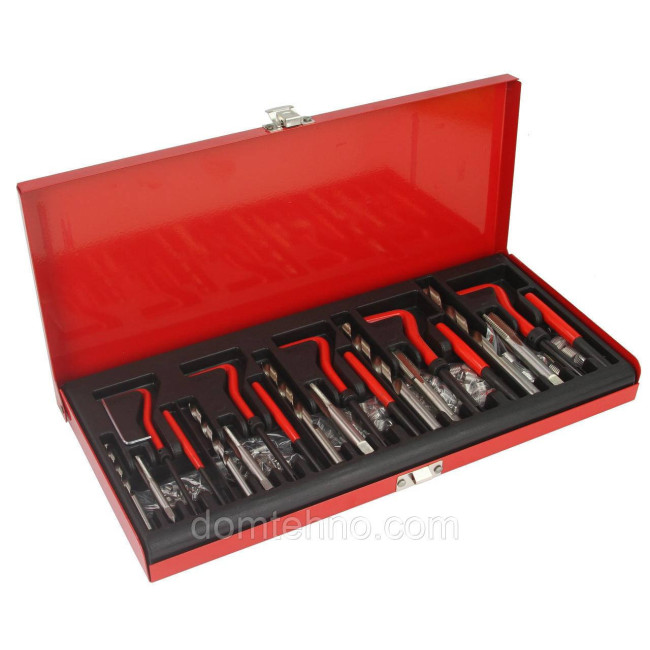 Набор инструментов для ремонта резьбы M5-M12 131шт Mar-pol M55882