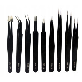 Набір прецизійних пінцетів, 9 шт (M66799)