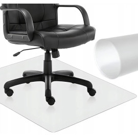 Захисний килимок під офісне або ігрове крісло Ruhhy 0.5 мм 100 x 140 см поліпропілен Напівпрозорий