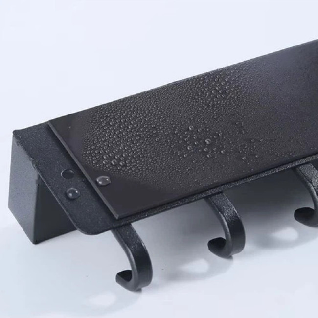 Вішалка з полицею для ключів на магніті Ruhhy 24603 5х8,5х24,5 см