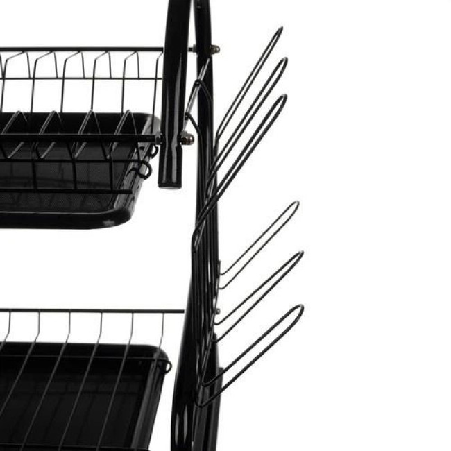 Двоярусна сушка для посуду 37x53x25 см Ruhhy 24634/n